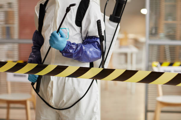 Professional Blood Cleanup technician working in Alamo, GA